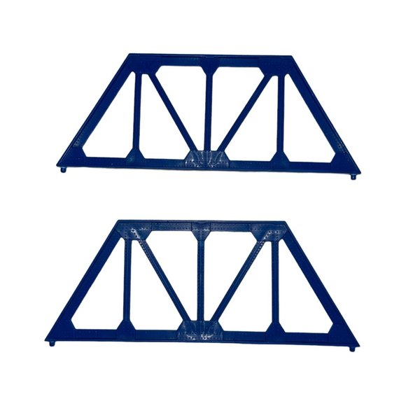 Thomas and Friends Blue Bridge Walls 2 Pieces 2009 Guilane Mattel Train Track - Picture 1 of 6